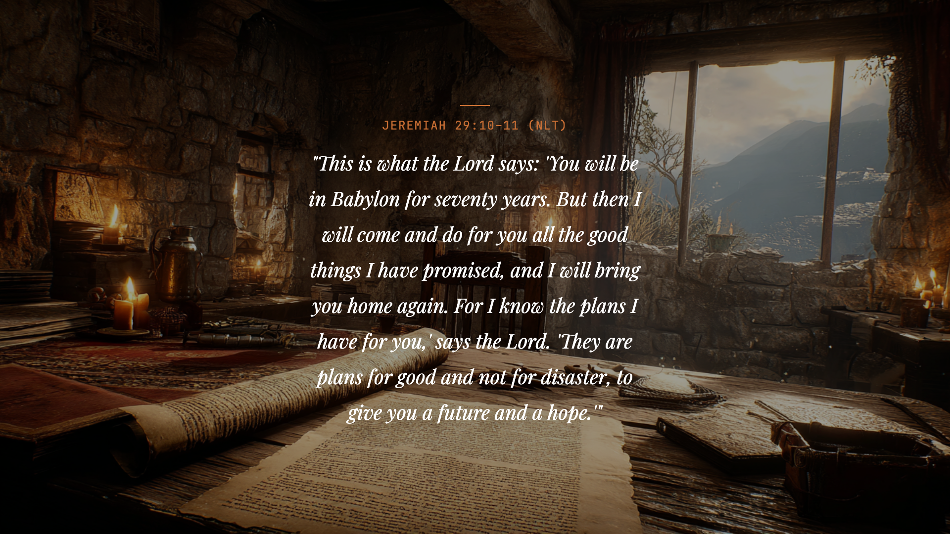 God's anointed instrument