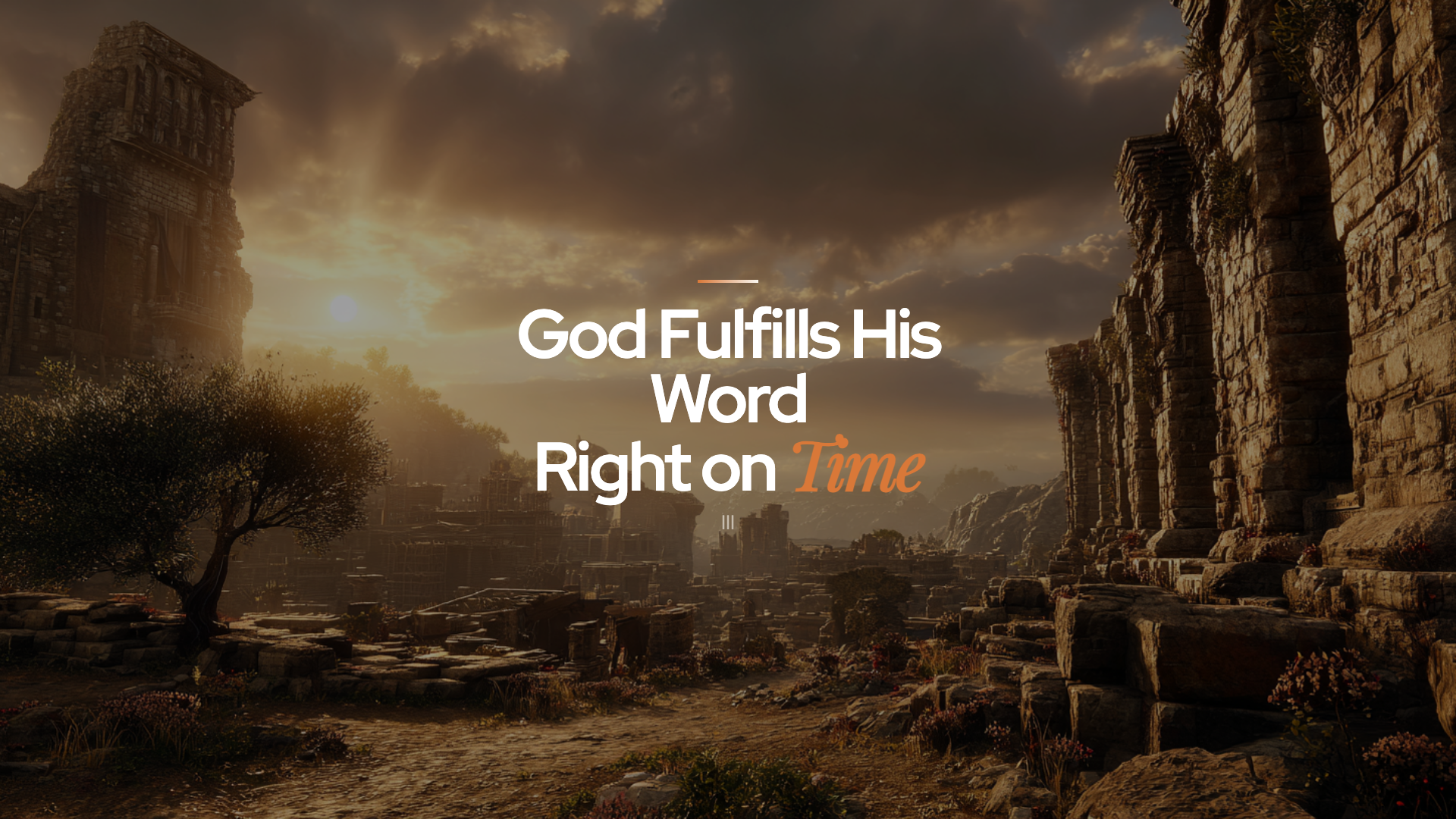 God's appointed time